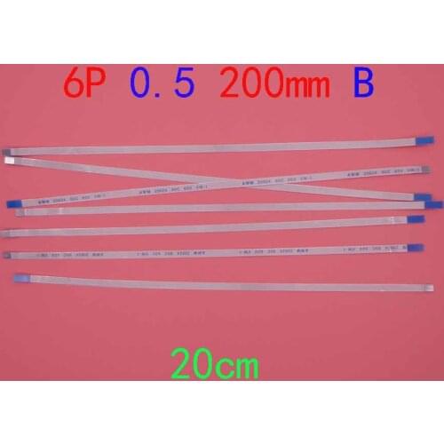 50pcs New Power Switch flex cable For Asus A550 A550C X550 X550V X550VC X550C X550CC FFC FPC Flexible Cable Length 20cm 6-Pin