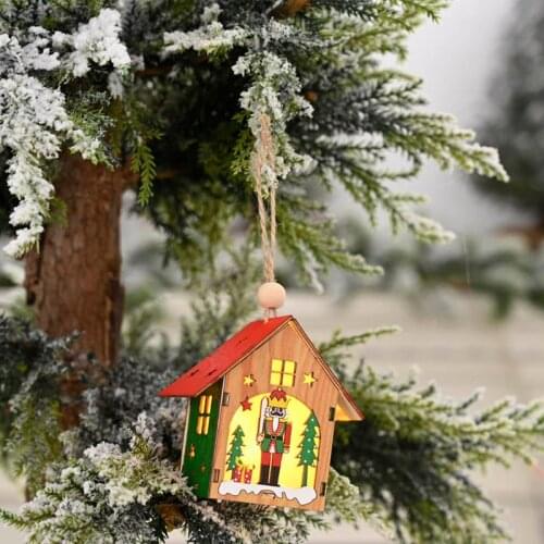 GTERUKM Wooden Christmas Decorations