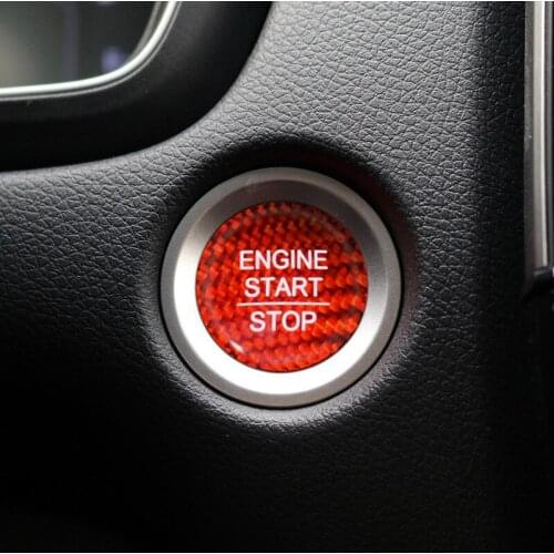 Car Engine START Button Replace Cover STOP Switch Accessories Key Decor For Honda Civic Accord Spirax CRV crown Odyssey Fit