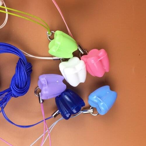 Wholesale 300 Pieces Plastic Children Denture Box Bath Case Dental Container Basket Children Storage Boxes High Quality