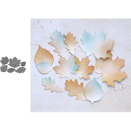 Leaf Metal Cutting Dies for Scrapbooking New 2021 Mold Cut Stencil Handmade Tools DIY Card Make Mould Model Craft Decoration