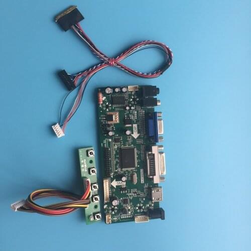 Kit For B140RTN03.1 DIY 2019 Driver 1600X900 LVDS 40pin Controller board 14" LCD LED DVI Audio Panel Screen VGA HDMI