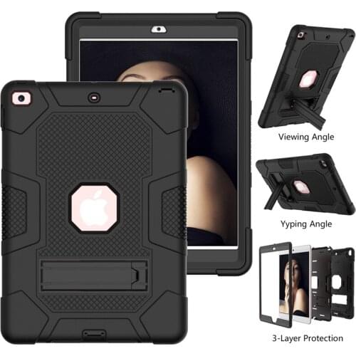 Silicone Heavy Duty Armor Protective Case For Samsung Galaxy Tab A 10.1 T515/T510 8.0 2019 T290/T295 Kids Holder Tablet Case