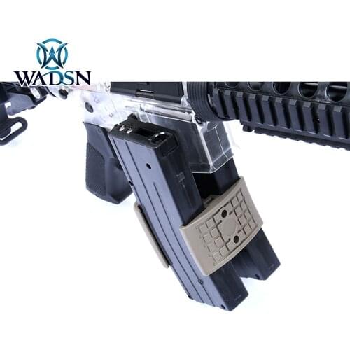 WADSN Tactical AK Magazine Coupler Clip AK47 AK74 AR15 M4A1 Hunting Rifle Parallel Connector Double Mag Clamp Gun Accessories