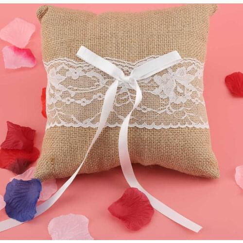 Wedding Pillow Lace Wedding Pillow Bearer Pillow Bearer Cushion For Wedding Party