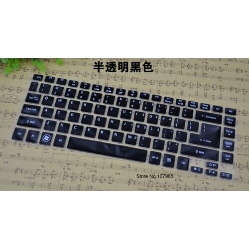 Laptop keyboard Cover Protector For Acer Aspire V3-471G V5-471G E5-471G E14 4755G V5-431 M5-481G E1-470 Timeline 4830T 3830T