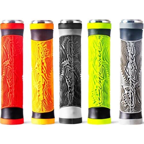 1 Pair Bicycle Silica Gel Handlebar Grips MTB Removeable Plastic Ultralight Anti-skid Soft End Plugs Bike Handle Bar Grip