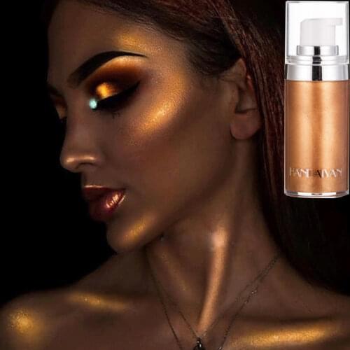 3 Colors Diamond Shimmer Highlighter Makeup Highlight Body Illuminator Long-lasting Face Body Shimmer Natural Contour Makeup