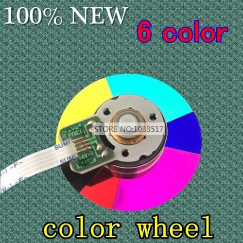 40MM diameter projector color wheel for optoma H27 HD703 6 color