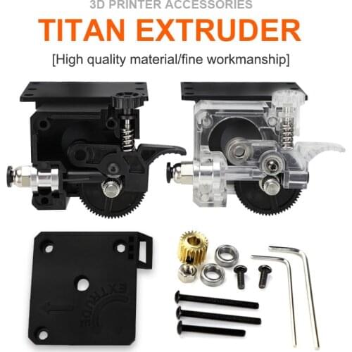 3D Printer Parts Titan Extruder Kits Remote Direct Extrusion DIY Hotend J-head Bowden Mounting 1.75mm Filament For Ender3 CR10