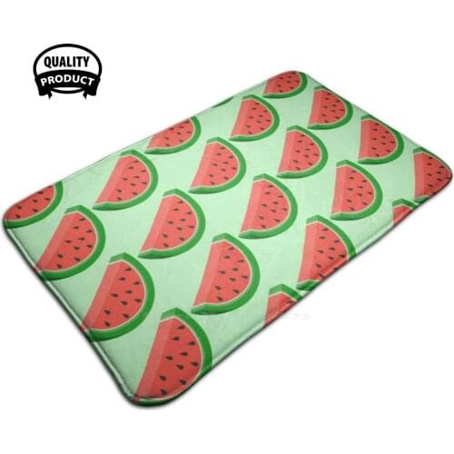 Watermelon 3 Sizes Home Rug Room Carpet Watermelon Fruit Water Melon Pattern