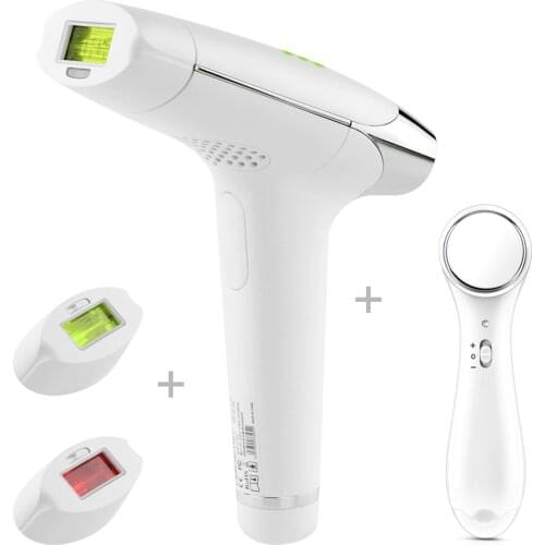 3 in 1 IPL Laser Hair Removal Machine Laser Epilator Hair Removal Permanent Bikini Trimmer Electric depilador a laser 450000Puls