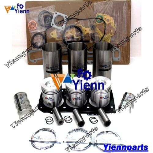 3TNV84T 3TNV84 Overhaul Rebuild Kit Piston Ring Liner Head Gasket Bearing Set For Yanmar IHI 35NX Excavator Engine Parts