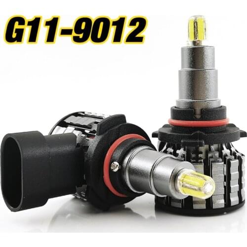 Headlight Kit 6000k LED Bulb G11 In-line High-brightness Train Light Universal Fit Car Driving Lamp CSP Multi-candle Wick 9012