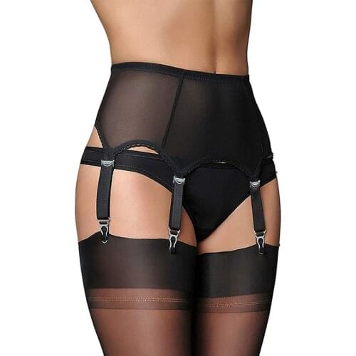 Lace Garters Plus Size Jaretelles Sexy Garter Wedding High Waist Night Club Suspenders Women Sexy Lingerie Garter Belt Suspender