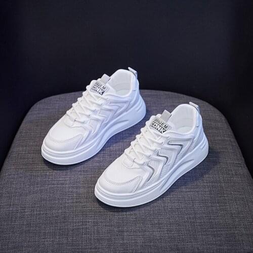Little White Shoes Female 2021 Spring and Summer New Korean Style Breathable Fashion Sports Casual Shoes