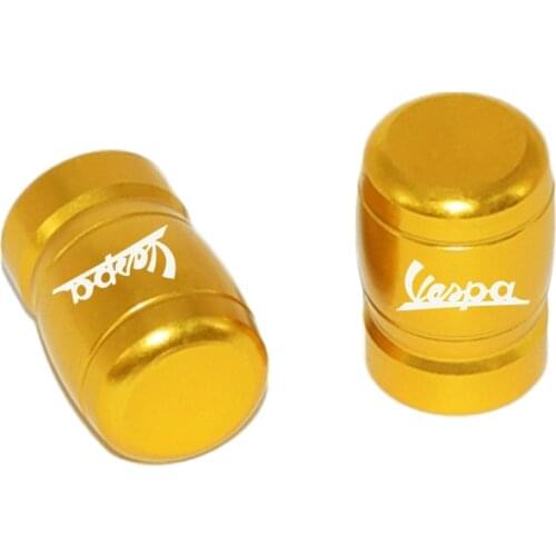 Motorcycle Vehicle Wheel Tire Valve Stem Caps For Piaggio Vespa GTS GTV LX PX LX Sprint Primavera 50 125 150 250 300 300ie 946