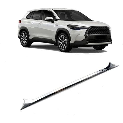 For 2020 Toyota Corolla Cross Car Tail Cover Rear Trunk Lid Molding Cover Trim