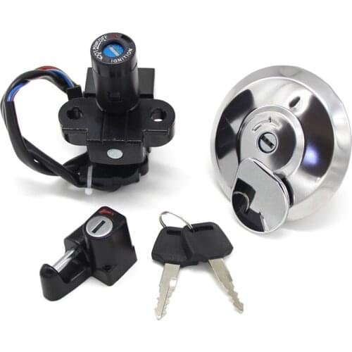 New Motorcycle Fuel Gas Key Lock Kit Ignition Switch Lock Set For Honda CLR125 City Fly 1998 XR125L 2003 2004-2008 35010-KFT-620
