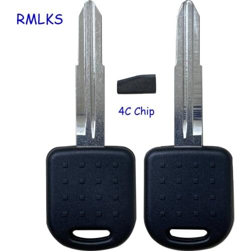 New Transponder Key + Chip ID4C for Suzuki Alto Baleno Grand Vitara Transponder Key Fob Uncut Right Left Blade