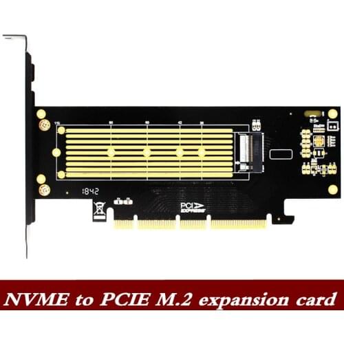 NVME adapter card NVMe to PCIE X4 X16 M.3 M.2 expansion card support 22110 2230 2242 2260 2280
