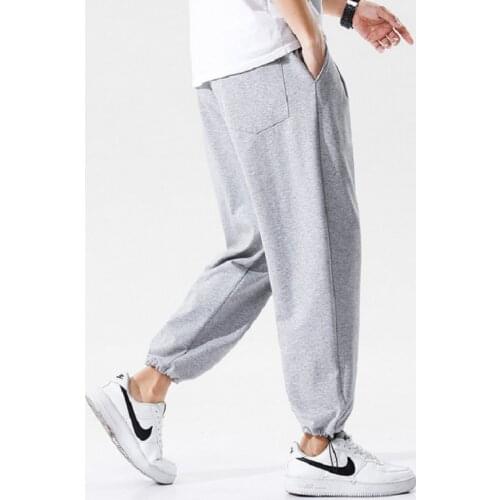 Casual Pants New Sports Pants Men and Women Trendy Footwear Pants Loose Wide Pants