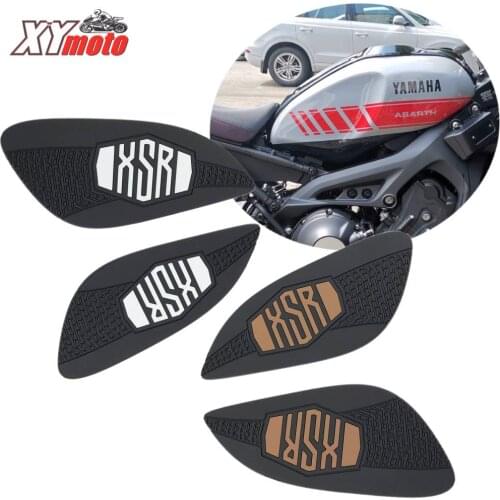 For Yamaha Cafe Racer XSR900 XSR700 XSR155 700 155 Protector Anti slip Tank Pad Sticker Gas Knee Grip Traction Side Decal