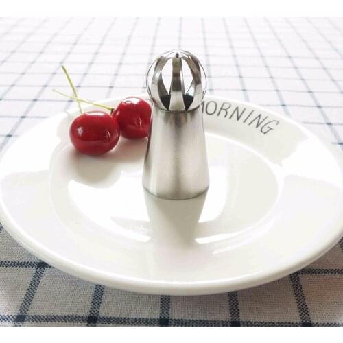 Russian Piping Nozzles Ball Shaped Stainless Steel Pastry Tool Cream Pastry Icing Tips Cup Cake Cupcake Decoration No.14