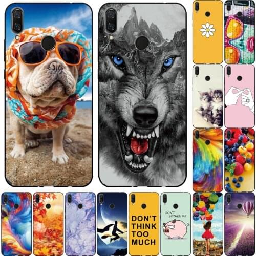 Silicone case for huawei Nova 3 3i case soft TPU Back phone cover for Nova3 nova3i INE-LX2 INE-LX9 funda cover Coque bumper