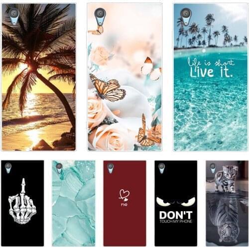 TPU Phone Case For Sony Xperia XA1 Case XA1 Ultra / X A1 Plus Cartoon Soft Silicone TPU Back Cover For Sony XA1 Bumper Cases