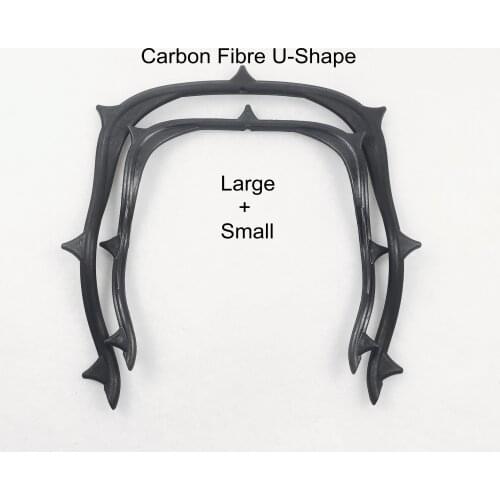 Carbon Fibre Rubber Dam U Shape Frame Dental Instruments Large Small