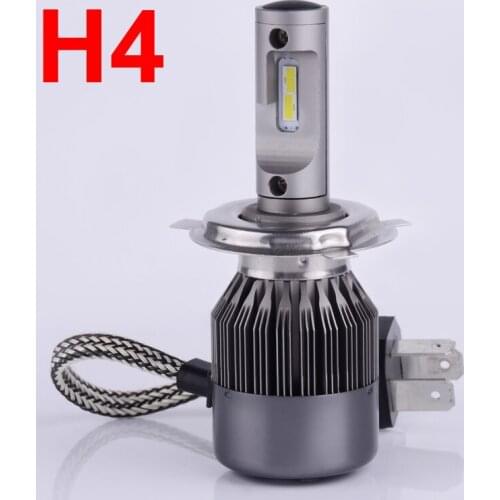 1 Set H4 HB2 9003 60W 6000LM 5D LED Headlight Super Slim Conversion Kit FLIP Chips All-in-one Pure White 6000K H/L Driving Lamp