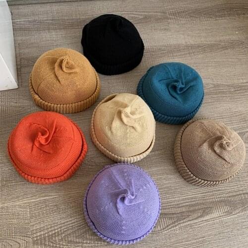 2020 Fashion Multicolor Solid Color Sport Bonnet Knitted Beanies Hat Winter Warm Ski Hats Men Women Caps Soft Elastic Cap