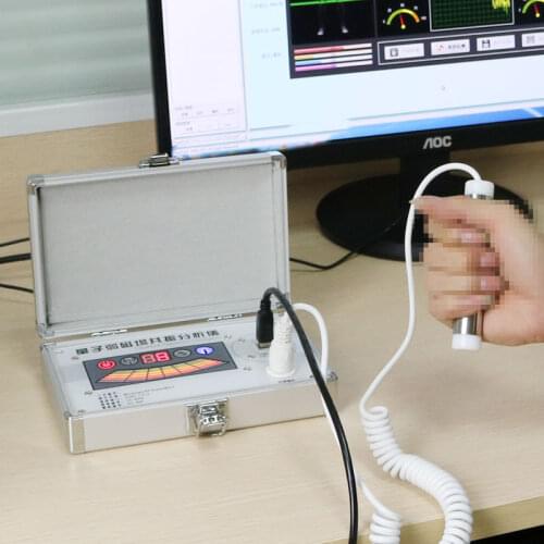 2021 Portable Mini Body Health Monitor Magnetic Resonance Body Analyzer Subhealth Detector Care Equipment Easy Operate 3D Dynami