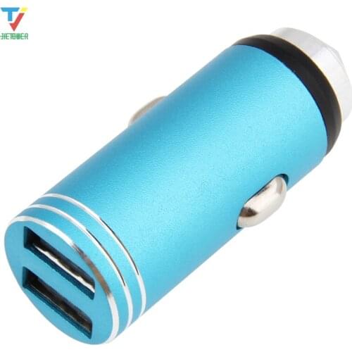 3.1A Dual USB Car Charger Universal Mobile Phone Car-Charger for Xiaomi Samsung S8 IPhone 6 6s 7 8 Plus Tablet 300pcs/lot