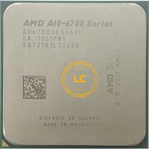 AMD APU A10 6700 APU A10 6700k AD6700OKA44HL Socket FM2 QUAD CORE CPU 3.7GHz