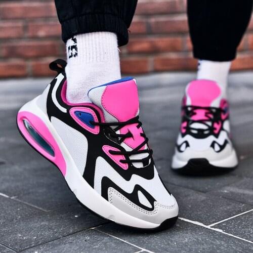 Unisex Mesh Colorful Running Sneakers shoes for women Men Couple Sport Shoes Lovers Women Breathable Zapatos De Mujer Plus Size