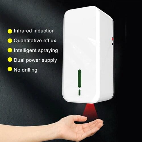 Soap Dispenser KM108 Automatic Wall-mounted Phone Washing Machine School Mall Spray Non-Contact Soap Dispenser