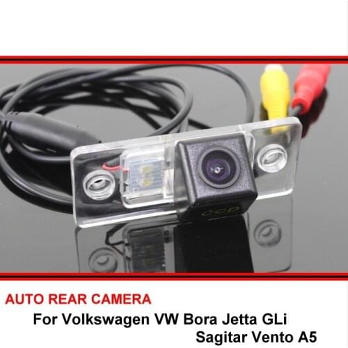 For Volkswagen Bora Jetta GLi Sagitar Vento A5 Rear View Camera For SONY Car Reverse Backup HD CCD Rearview Parking Night Vision