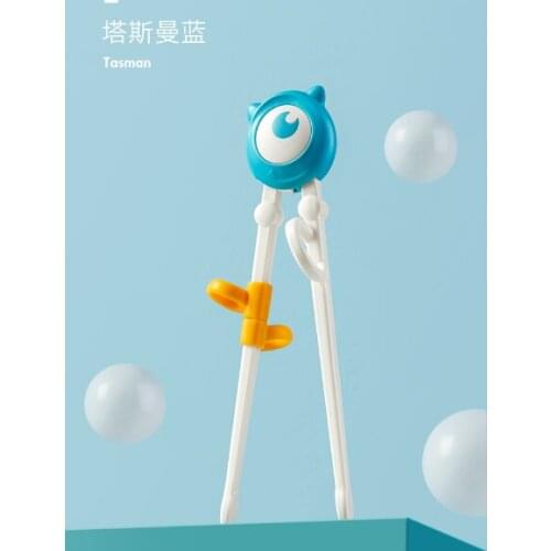 Household two to four years old scientific grasp three designated position can chew material children training chopsticks J06