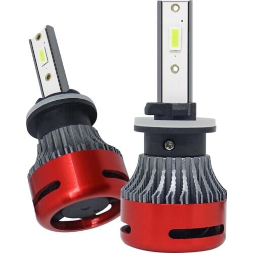 F10 H7 H8/9/11 H4 9005 9006 9012 5202 9004 9007 880/881 H3 H1 H13 Led Headlight Bulbs 24W 8000LM High Power Headlight Led Lamp