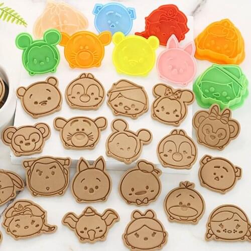 Disney Series Mold Cute Image Monster Inc Winnie The Pooh Toy Story Dumbo Frozen Stitch Mickey Minnie Chip and Dale Baking Mould