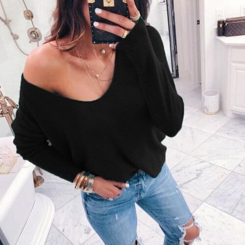 GAOKE Women's V-Neck Pullovers