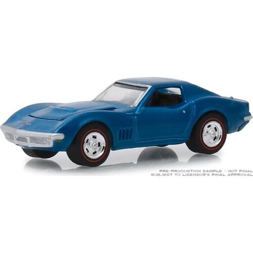 GreenLight 1:64 1968 CHEVRO LET CORVETTE L88 alloy toy car toys for children diecast model car Birthday gift