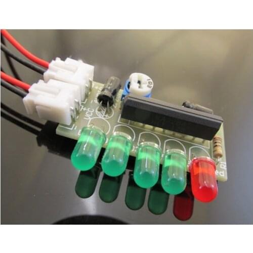 1PCS KA2284 DIY KIT Audio Level Indicator Suite Trousse DIY Electronic Kit Parts 5mm RED Green LED Level Indicating 3.5-12V NEW