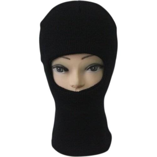 Full protection warm knit ski hat outside Windproof unisex winter thermal cap 5color 1pcs brand new arrive