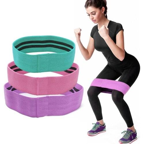 Indoor Training Fitness Yoga Tension Bring Squat Resistance Band Hip Belt Qiao Hip Circle Training Hip Ring Elastic Band