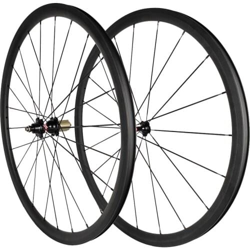 FIERCE Carbon Wheelset 3K Matt 30mm Depth Rim Brake Wheel 700C NOVATEC 271-372/291-482SB Rim Brake Carbon Wheelset V Brake HOT
