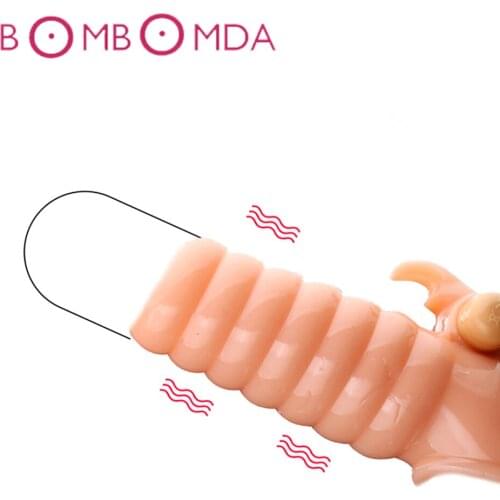 Penis Enlargement Rings Cock Massager Adult Toys Dick Vibrating Sleeve For Men Dildo Extender Reusable Penis Ring Intimate Goods