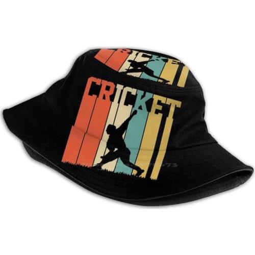 Vintage Retro Cricket Fishing Hunting Climbing Cap Fisherman Hats Cricket Sport Cricket Cricket Team Cricket Friend Cricket